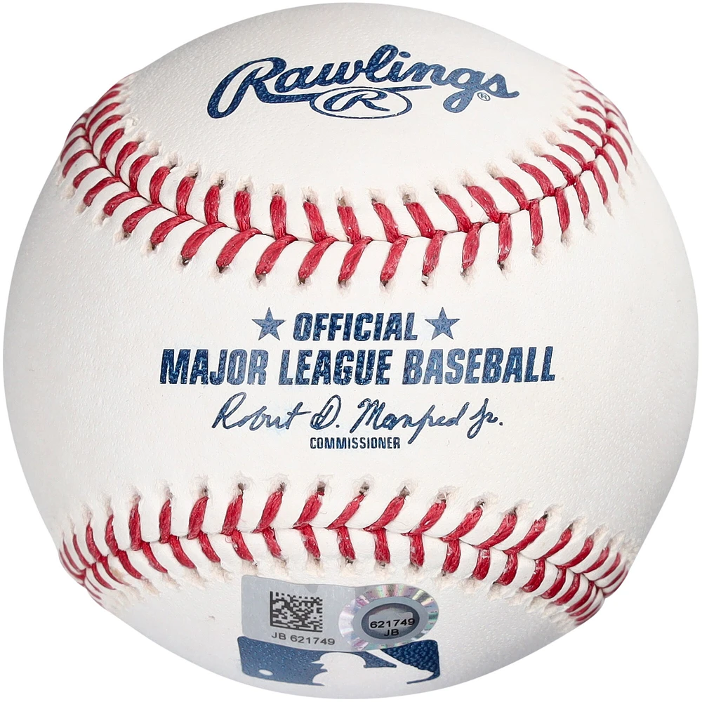 Baseball autographié par Johnny Bench des Cincinnati Reds avec l'inscription « 70 & 72 NL MVP »