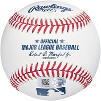 Johnny Bench Cincinnati Reds Autographed Baseball with "76 WS MVP" Inscription
