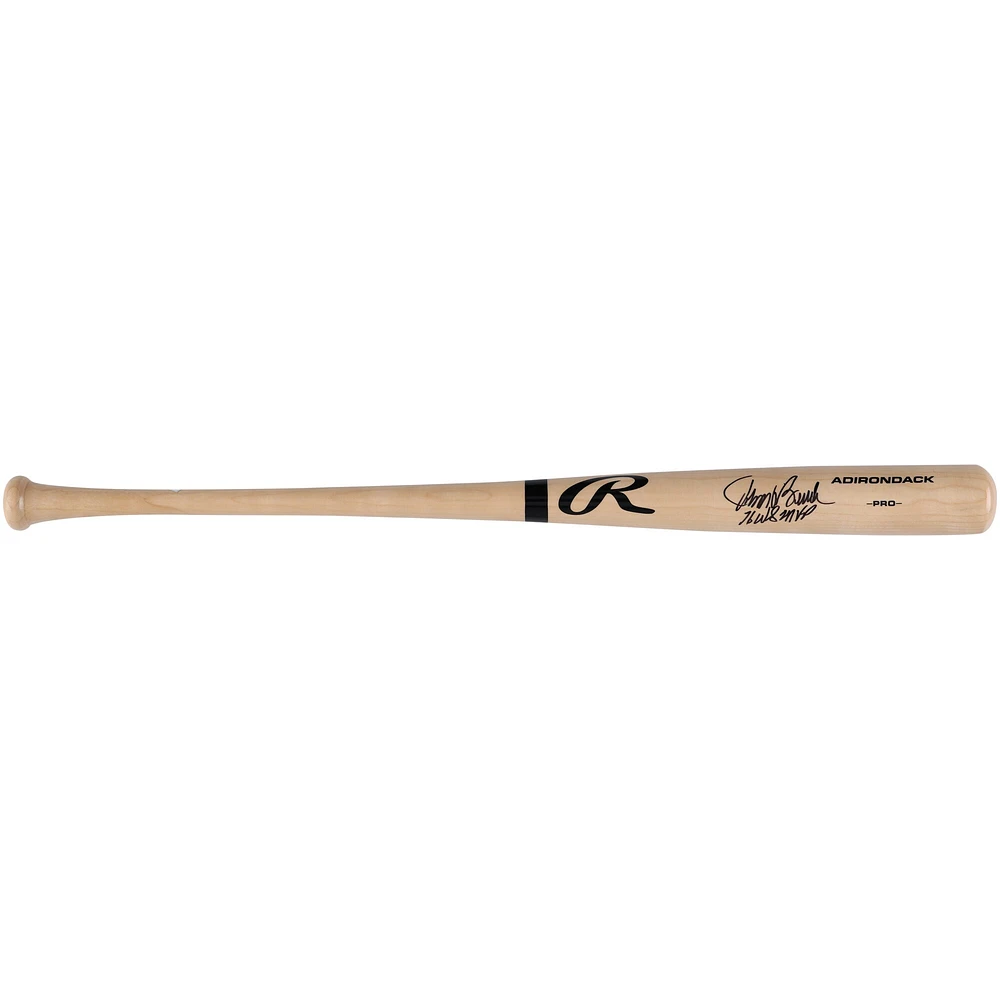 Johnny Bench Cincinnati Reds Autographed Blonde Rawlings Pro Bat wit "76 WS MVP" Inscription