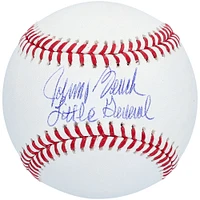 Baseball Rawlings autographié par Johnny Bench des Cincinnati Reds avec l'inscription « LITTLE GENERAL »