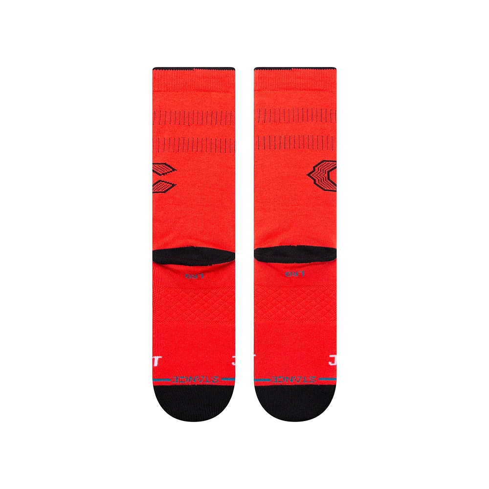 Male Stance Red Cincinnati Reds 2023 MLB City Connect Crew Socks