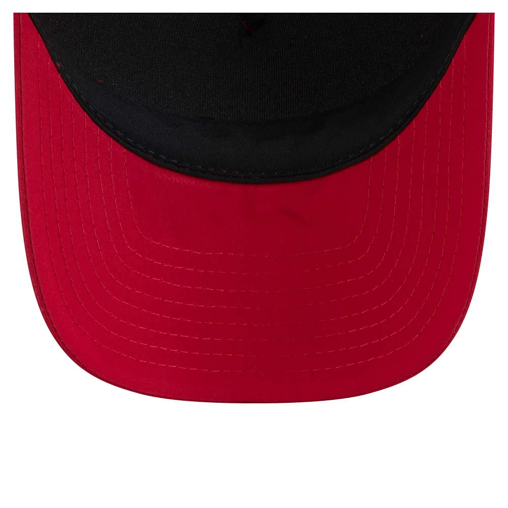 Men's New Era  Red Cincinnati Reds Minimalist 9FORTY A-Frame Adjustable Hat