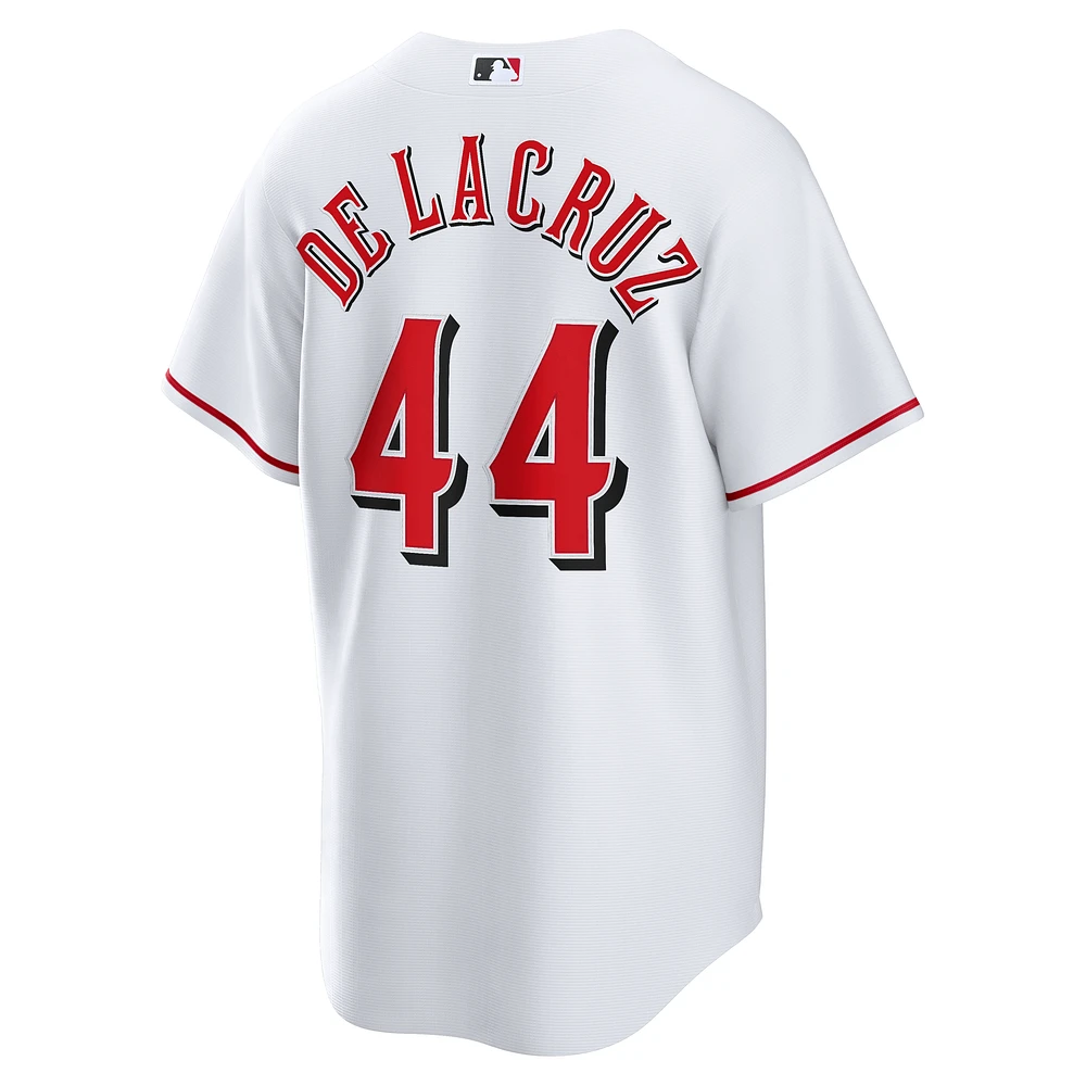 Men's Nike Elly De La Cruz White Cincinnati Reds Alternate 2 Replica 2.0 Player Jersey