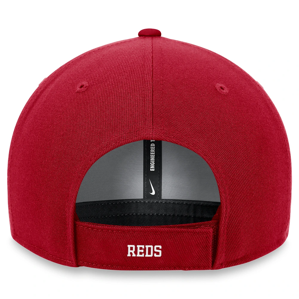 Men's Nike  Red Cincinnati Reds Performance Club Adjustable Hat