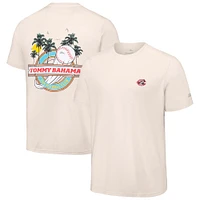 Men's Tommy Bahama  Cream Cincinnati Reds Fly Ball Club T-Shirt