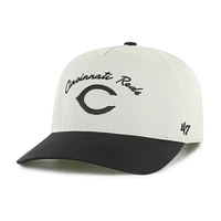 Men's '47 Cream Cincinnati Reds Stable Hitch Adjustable Hat