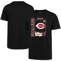 T-shirt graphique '47 Elly De La Cruz noir pour hommes, Cincinnati Reds