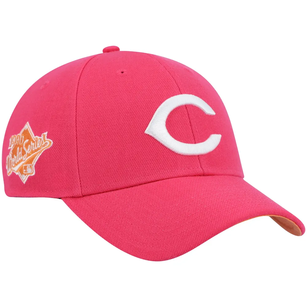 Lids Cincinnati Reds '47 Dark Tropic Hitch Snapback Hat - White