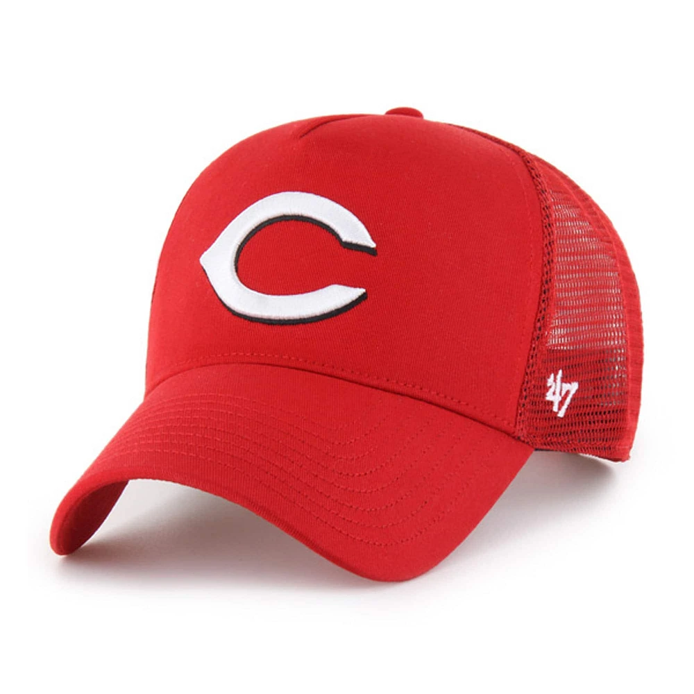 Casquette de camionneur ajustable pour homme '47 Red Cincinnati Reds Ballpark Offside