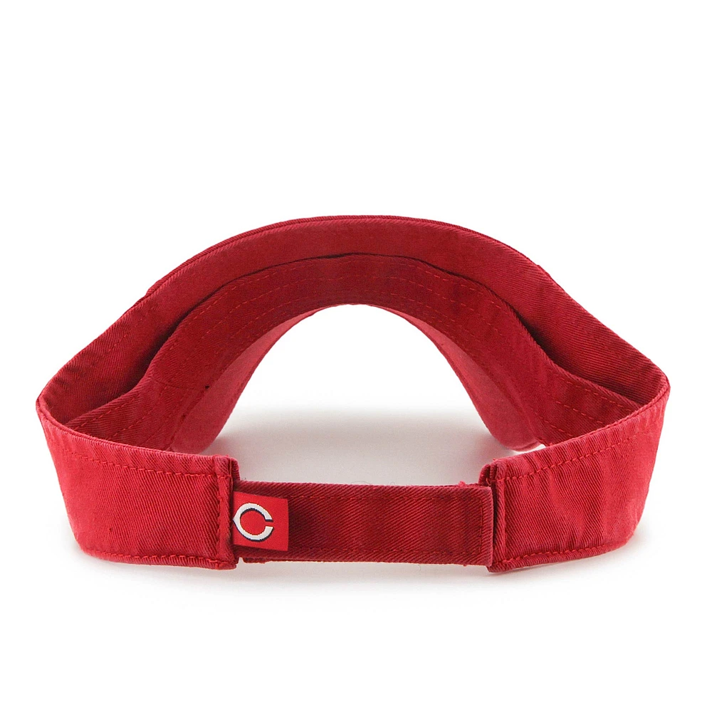 Visière réglable Clean Up Red Cincinnati Reds '47 pour homme