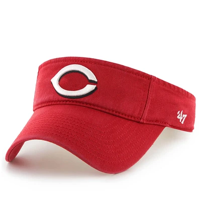Visière réglable Clean Up Red Cincinnati Reds '47 pour homme