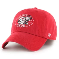 Casquette ajustée Franchise de la collection Cooperstown des Cincinnati Reds '47 pour homme