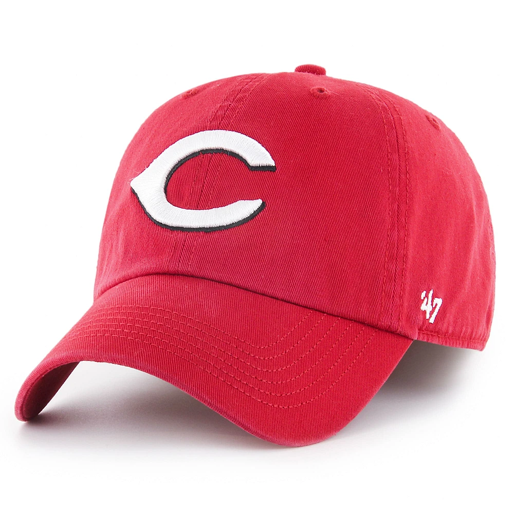 Casquette ajustée rouge avec logo Franchise des Cincinnati Reds '47 pour homme