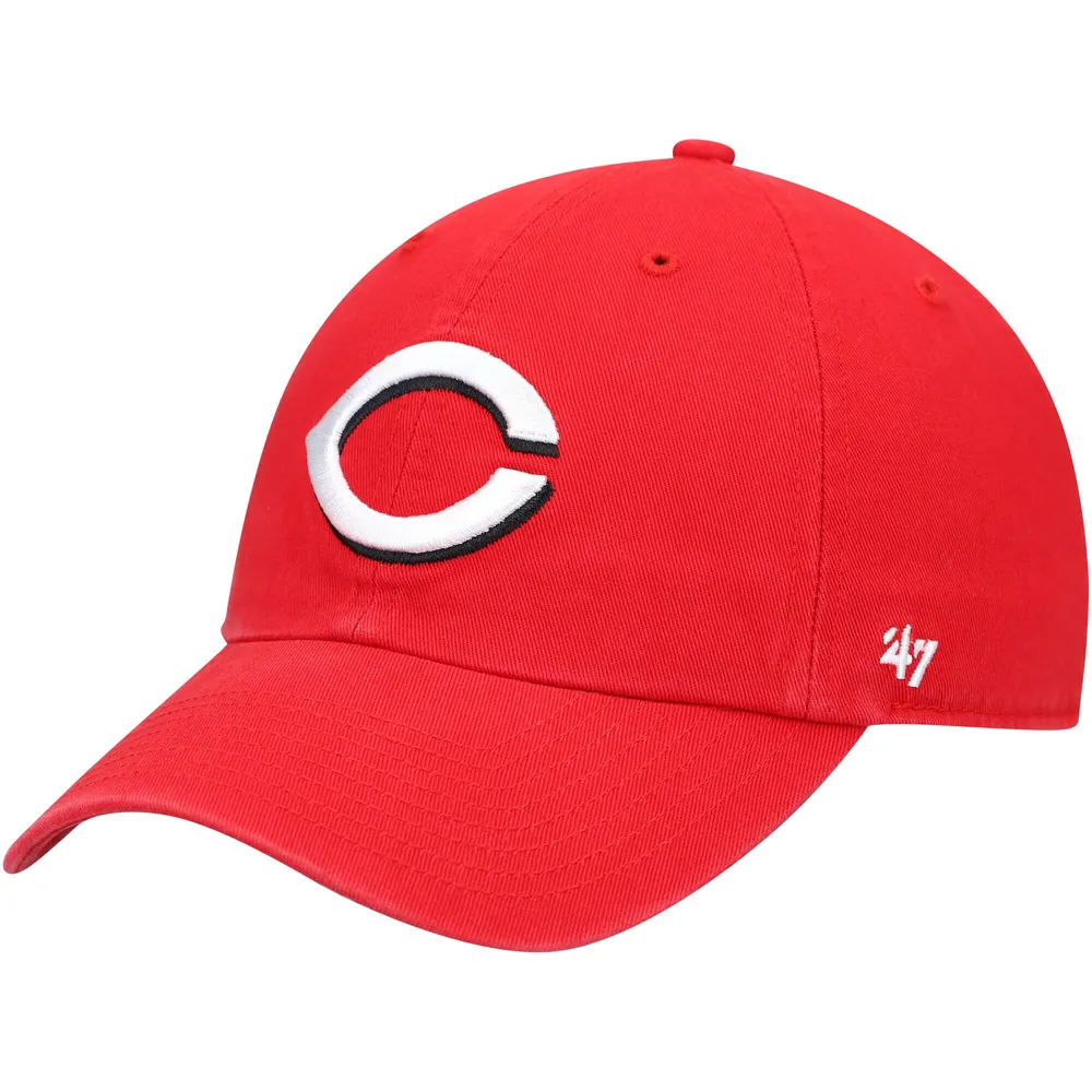 47 Cincinnati Reds Clean Up Adjustable Hat - White