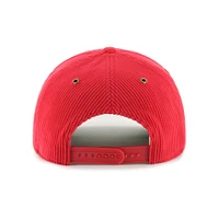 Men's '47 Red Cincinnati Reds Laurus Corduroy Hitch Snapback Hat