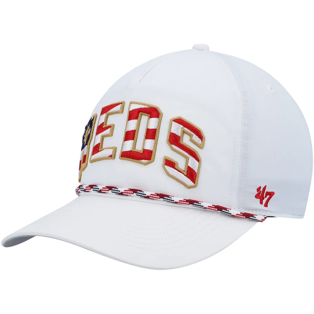 THE Cincy Script Rope Hat - Red & White