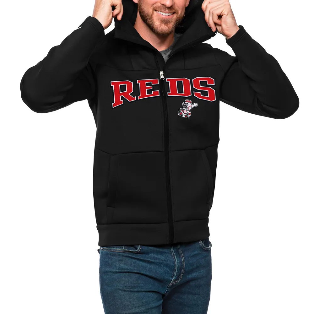 Lids Boston Red Sox Antigua Women's Victory Full-Zip Hoodie