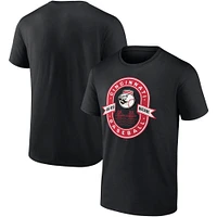 Men's Black Cincinnati Reds Cooperstown Collection Iconic Glory Bound T-Shirt