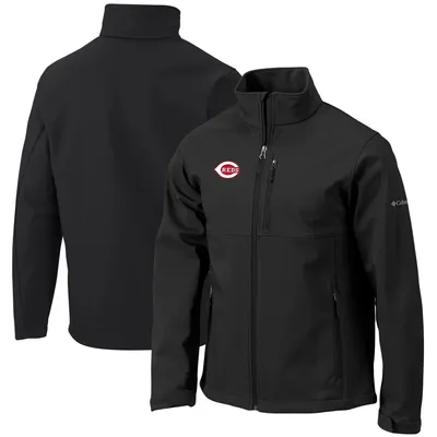 Cincinnati Reds Columbia Ascender Full-Zip Jacket - Black