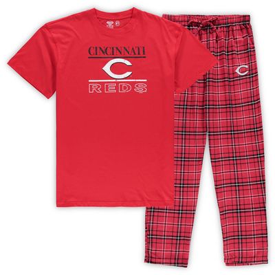 Men's St. Louis Cardinals Concepts Sport Red/Navy Badge T-Shirt & Pants  Sleep Set