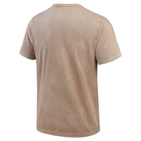 Men's Darius Rucker Collection by Fanatics Tan Cincinnati Reds Sun Faded T-Shirt