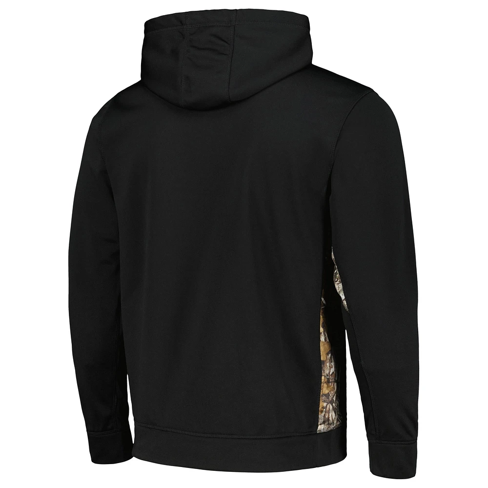 Men's Dunbrooke Black/Camo Cincinnati Reds Ranger Pullover Hoodie