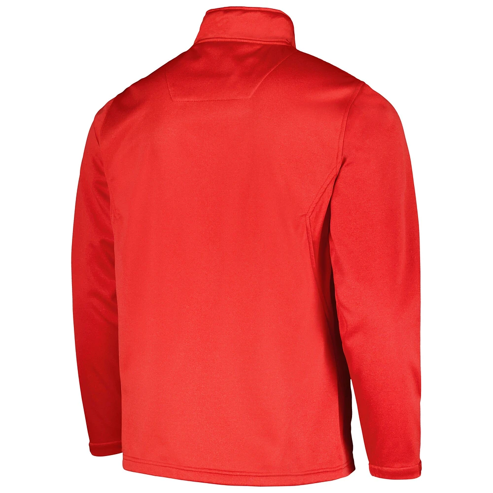 Veste entièrement zippée Dunbrooke Heather Red Cincinnati Reds Explorer pour hommes