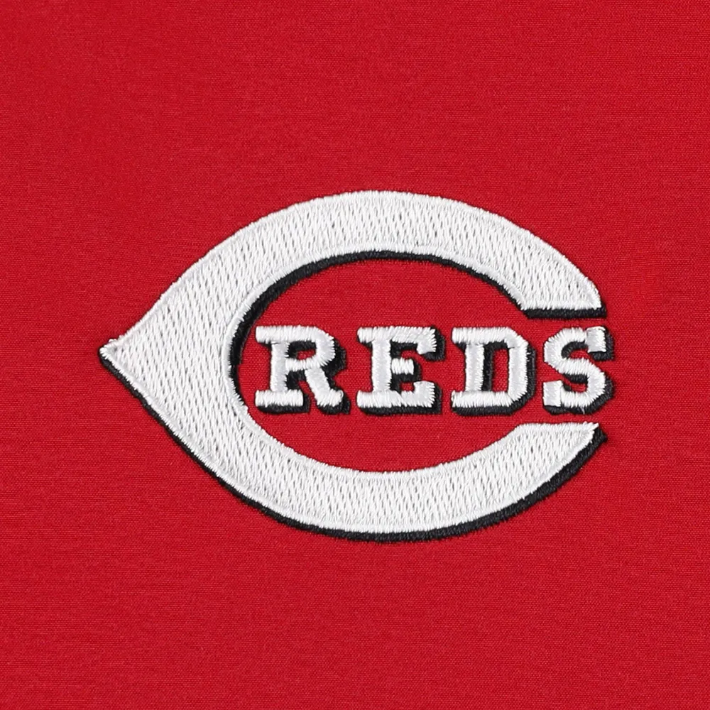 Men's Dunbrooke Red/Black Cincinnati Reds Alpha Full-Zip Jacket