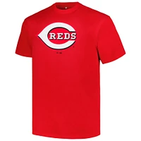 T-shirt avec nom et numéro pour hommes, Elly De La Cruz, rouge, Cincinnati Reds, grand