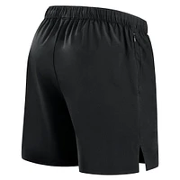 Men's Fanatics Black Cincinnati Reds Front Office Woven Shorts