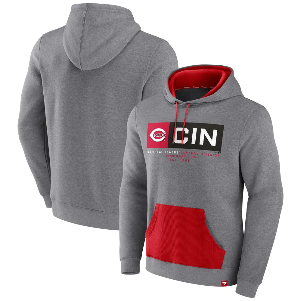 Men's Cincinnati Bengals '47 Heathered Gray Regional Headline Pullover  Hoodie