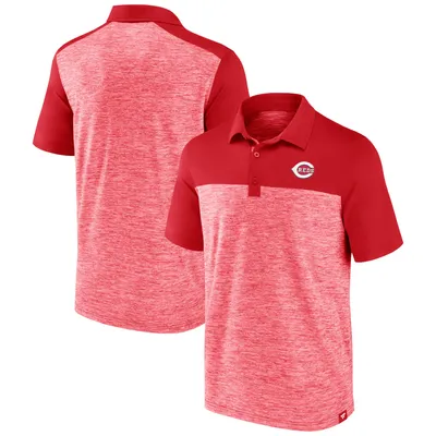 Men's Fanatics Branded Red St. Louis Cardinals Iconic Omni Brushed  Space-Dye Polo