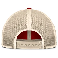 Men's Fanatics  Red/Natural Cincinnati Reds Cooperstown Collection Eastbound Mesh Adjustable Hat