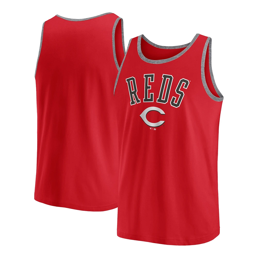 Débardeur Fanatics Red Cincinnati Reds Bet pour hommes