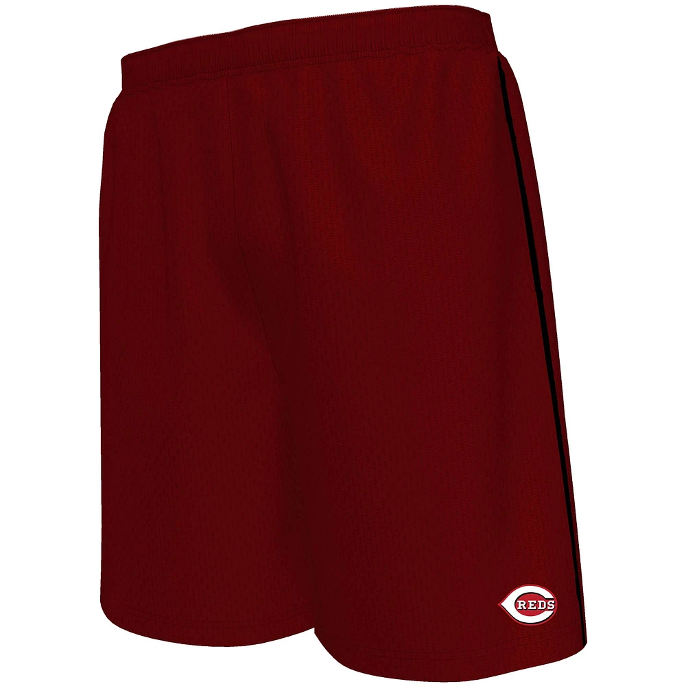 Men's Fanatics Red Cincinnati Reds Big & Tall Mesh Shorts