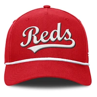 Men's Fanatics Red Cincinnati Reds Clubhouse Foul Ball A-Frame Adjustable Hat