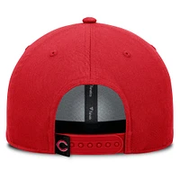 Men's Fanatics Red Cincinnati Reds Clubhouse Foul Ball A-Frame Adjustable Hat