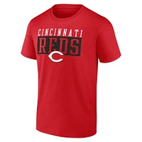 Men's Fanatics Red Cincinnati Reds Hard To Beat T-Shirt