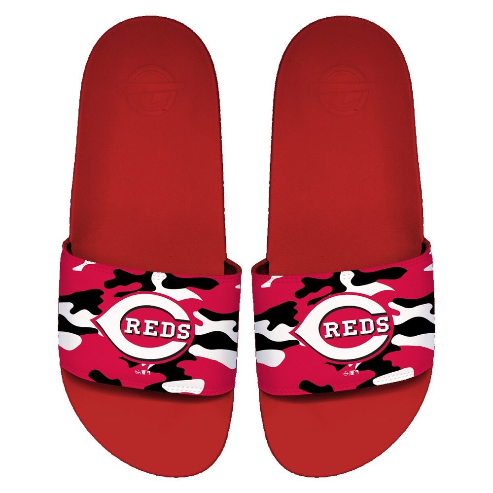 Men's ISlide Cincinnati Reds Camo Motto Slide Sandals