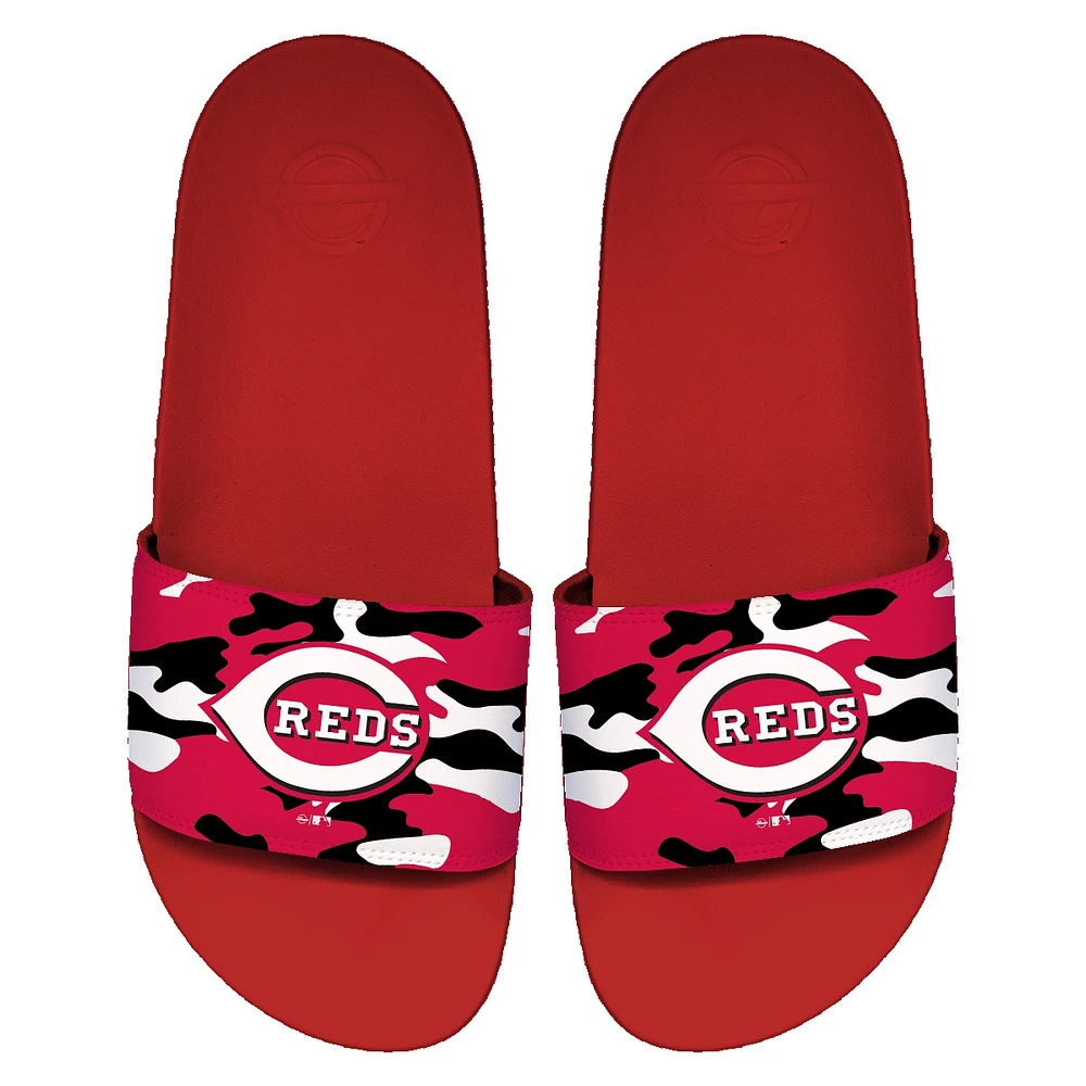 ISlide Reds Cincinnati Camo Motto Slide Sandales pour hommes