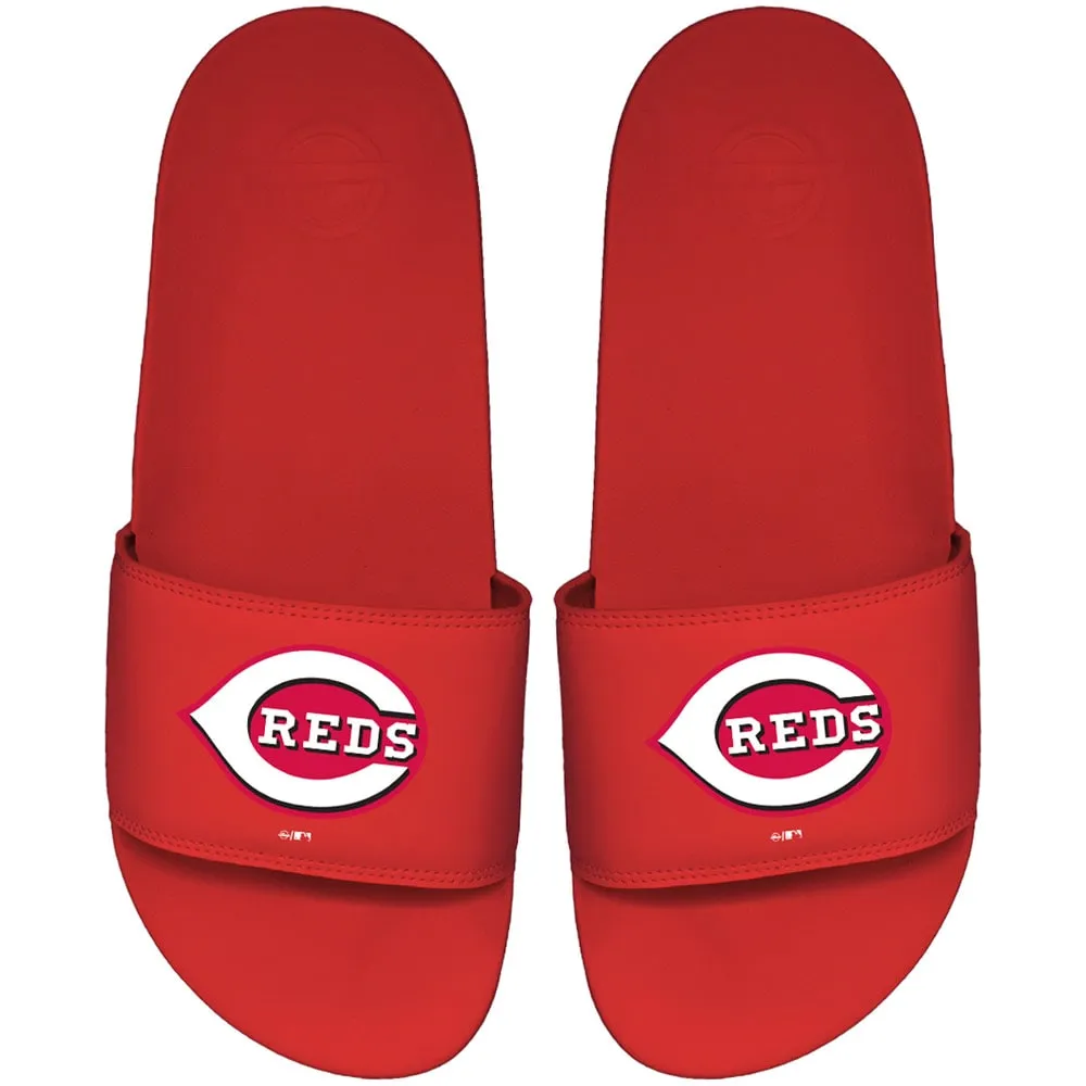 Lids Cincinnati Reds ISlide Primary Motto Slide Sandals - Red