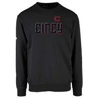 Sweat-shirt à capuche noir Cincinnati Reds City Connect Zane Core Logo pour homme Levelwear