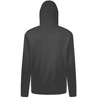 Men's Levelwear Black Cincinnati Reds Cooperstown Collection Podium Retro Pullover Hoodie