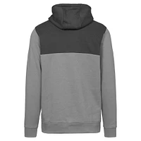 Men's Levelwear  Gray Cincinnati Reds Chicane Insignia 2.0 Quarter-Zip Hoodie