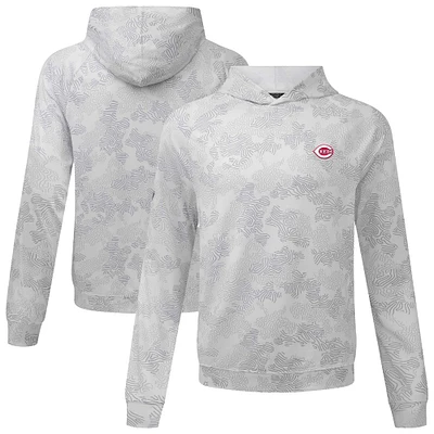 Men's Levelwear White Cincinnati Reds Blender Insignia 2.0 Hoodie