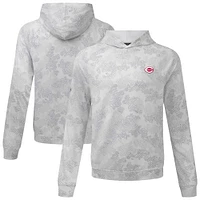 Men's Levelwear White Cincinnati Reds Blender Insignia 2.0 Hoodie