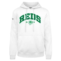 Sweat à capuche carreaux Podium de la Saint-Patrick des Reds Cincinnati pour hommes Levelwear blanc