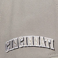 Men's Mitchell & Ness Gray Cincinnati Reds Snapback Hat