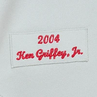 Men's Mitchell & Ness Ken Griffey Jr. Gray Cincinnati Reds 2004 Cooperstown Collection Authentic Throwback Jersey