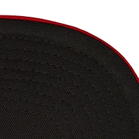 Casquette Snapback rouge avec étiquette de l'équipe des Cincinnati Reds Mitchell & Ness pour hommes